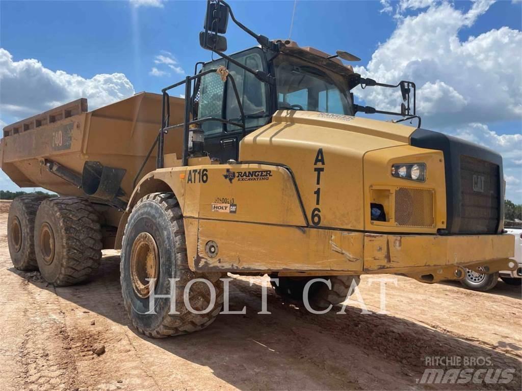 CAT 74004GC Midjestyrd dumper