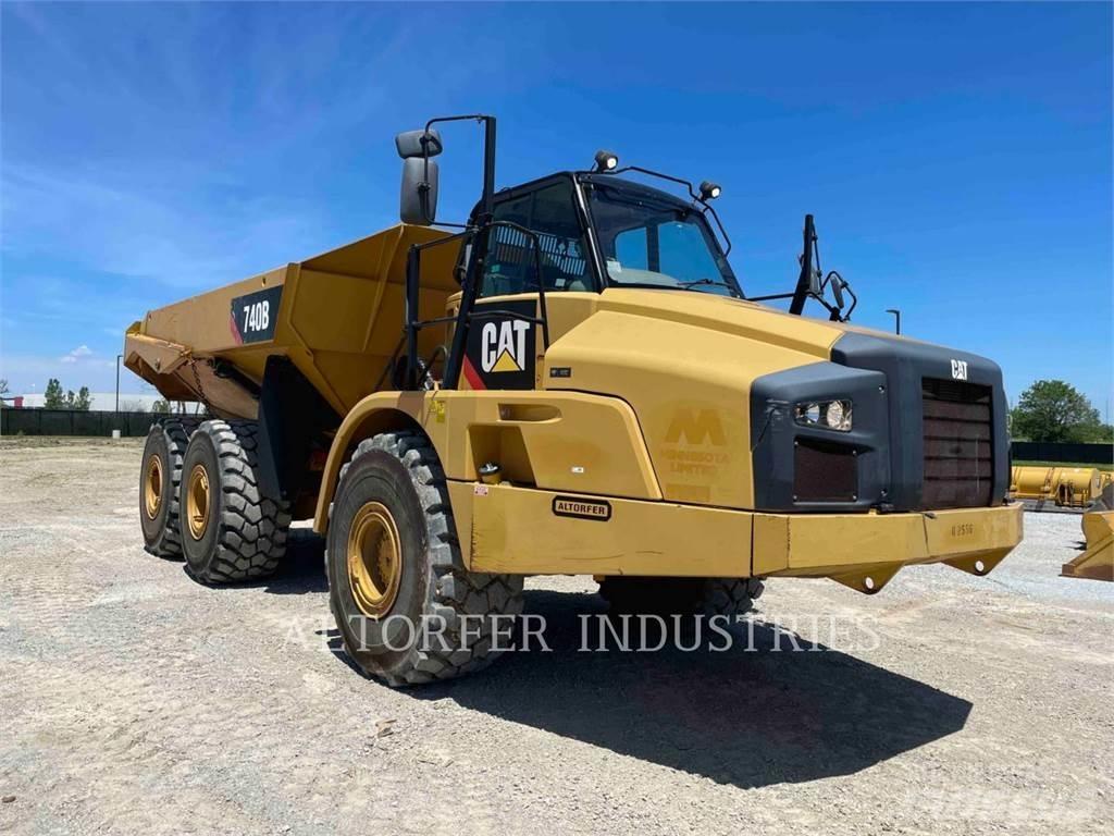 CAT 740B Midjestyrd dumper