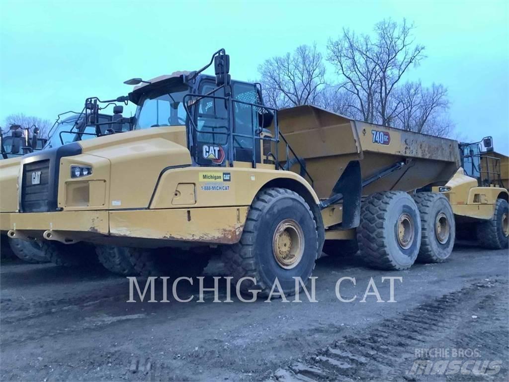CAT 740GC Midjestyrd dumper