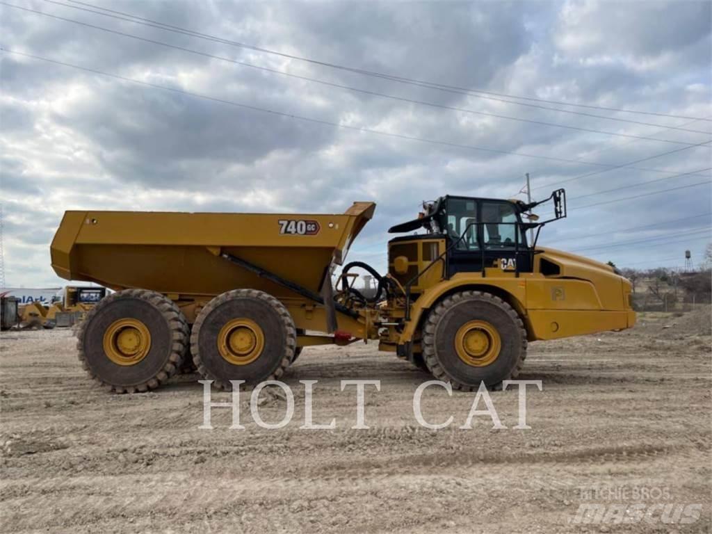 CAT 740GC Midjestyrd dumper