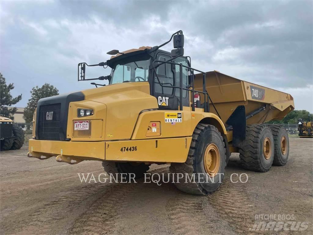 CAT 740GC Midjestyrd dumper