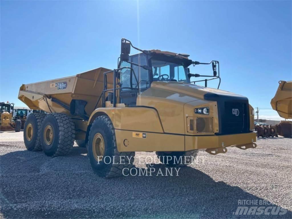 CAT 740GC-04 Midjestyrd dumper