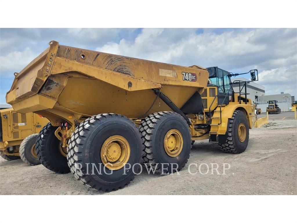 CAT 740GCTG Midjestyrd dumper