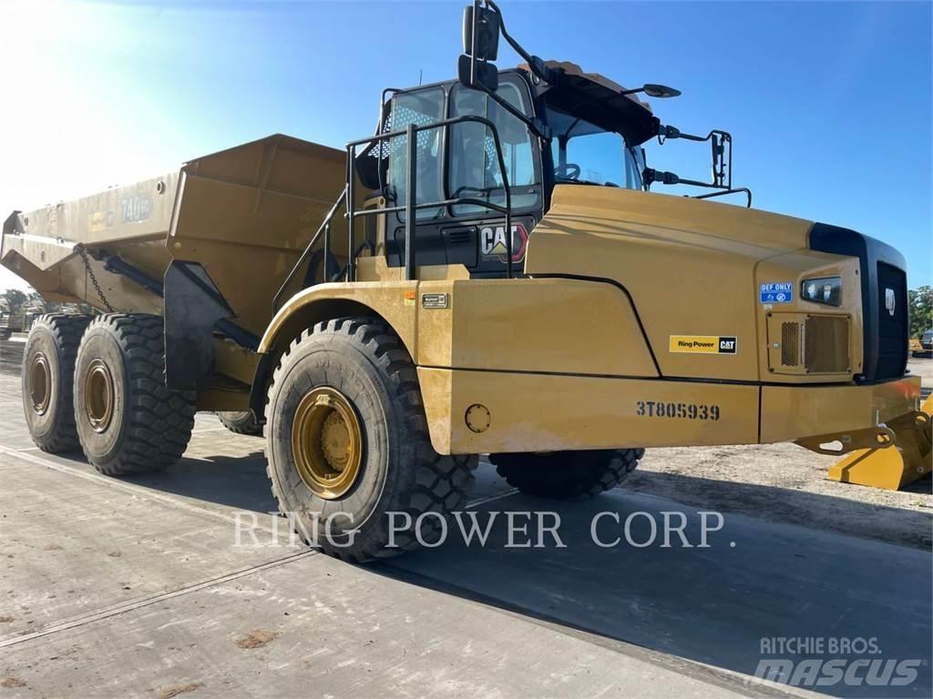 CAT 740GCTG Midjestyrd dumper
