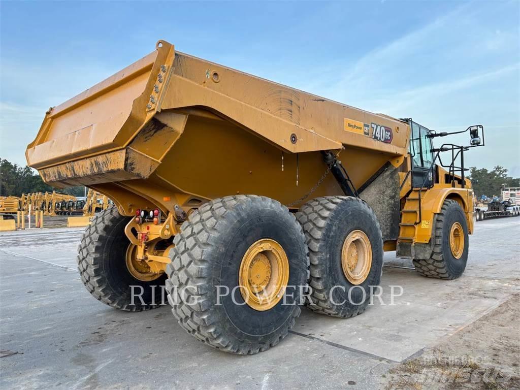 CAT 740GCTG Midjestyrd dumper