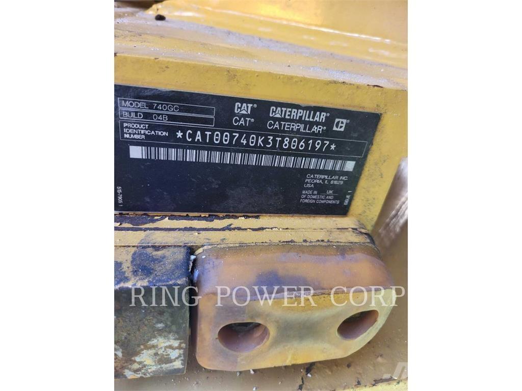 CAT 740GCTG Midjestyrd dumper