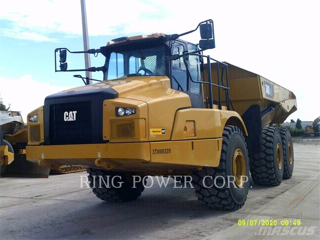 CAT 740GCTG Midjestyrd dumper