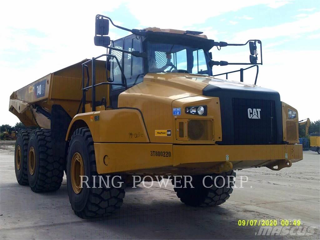 CAT 740GCTG Midjestyrd dumper
