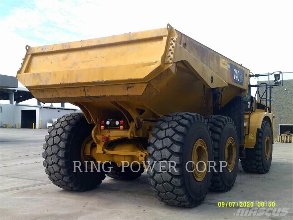 CAT 740GCTG Midjestyrd dumper