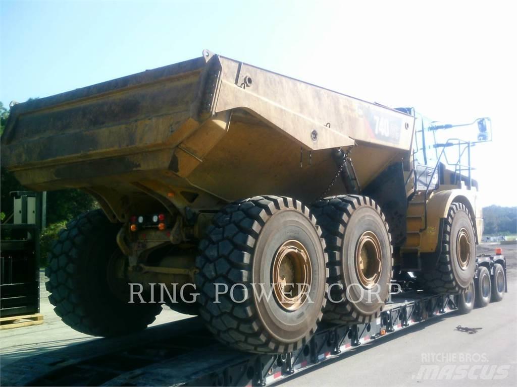 CAT 740GCTG Midjestyrd dumper
