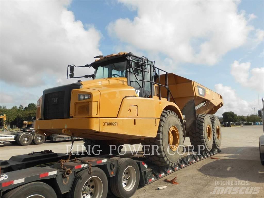 CAT 740GCTG Midjestyrd dumper
