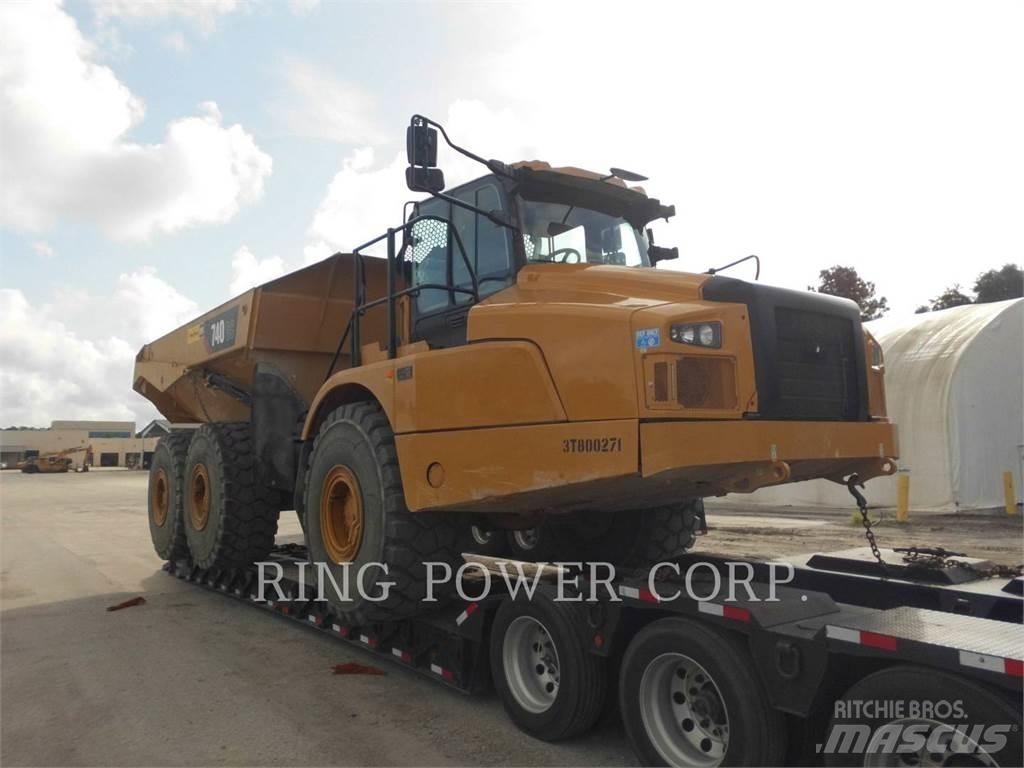 CAT 740GCTG Midjestyrd dumper
