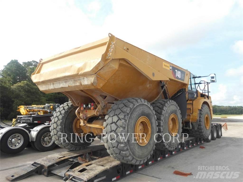 CAT 740GCTG Midjestyrd dumper