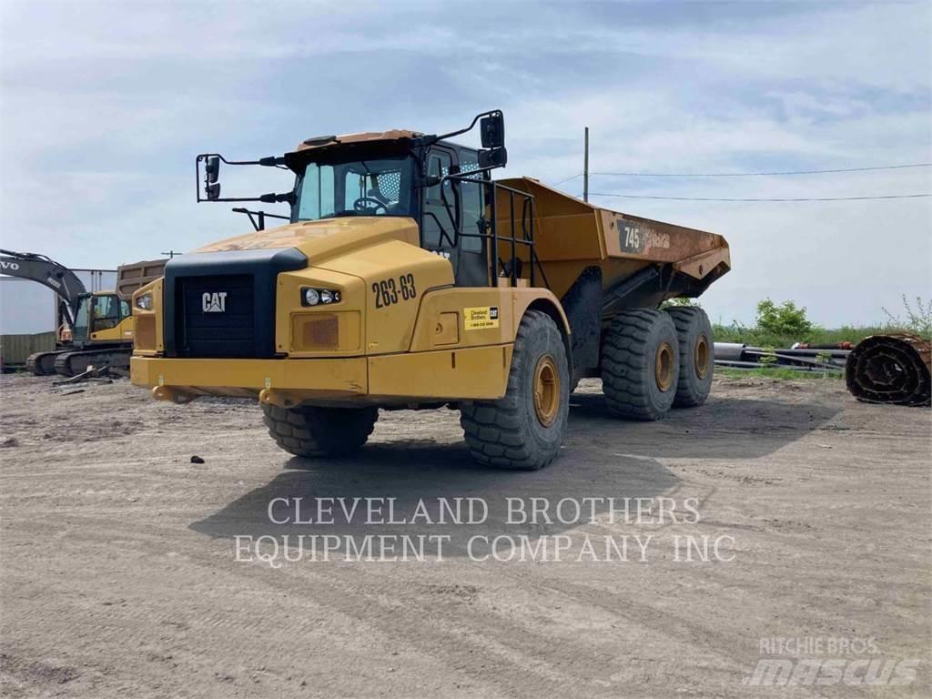 CAT 745 Midjestyrd dumper