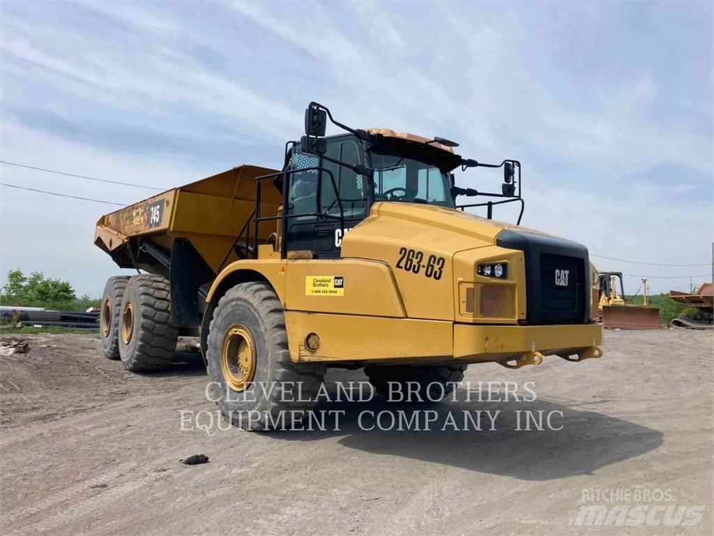 CAT 745 Midjestyrd dumper
