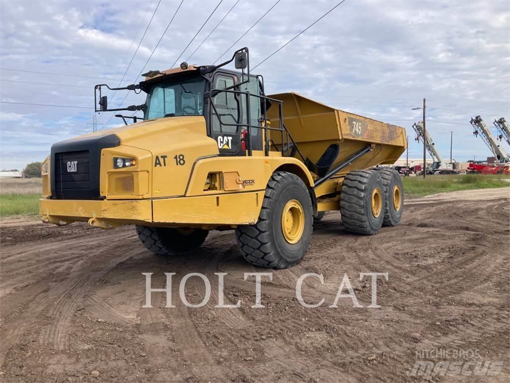 CAT 745 Midjestyrd dumper