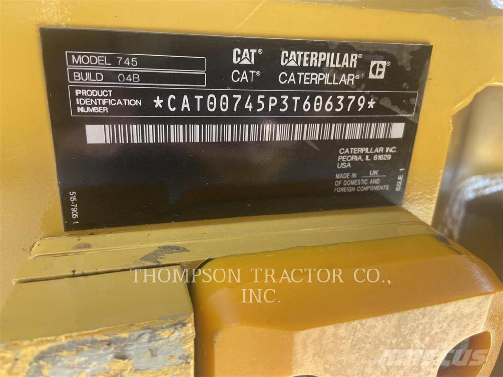 CAT 745 Midjestyrd dumper