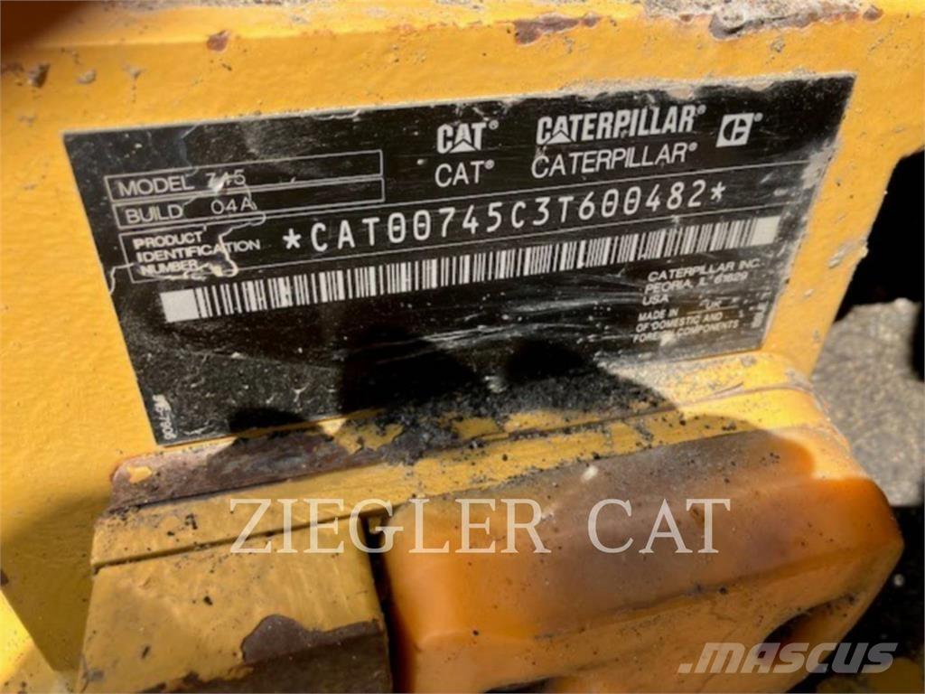 CAT 745 Midjestyrd dumper