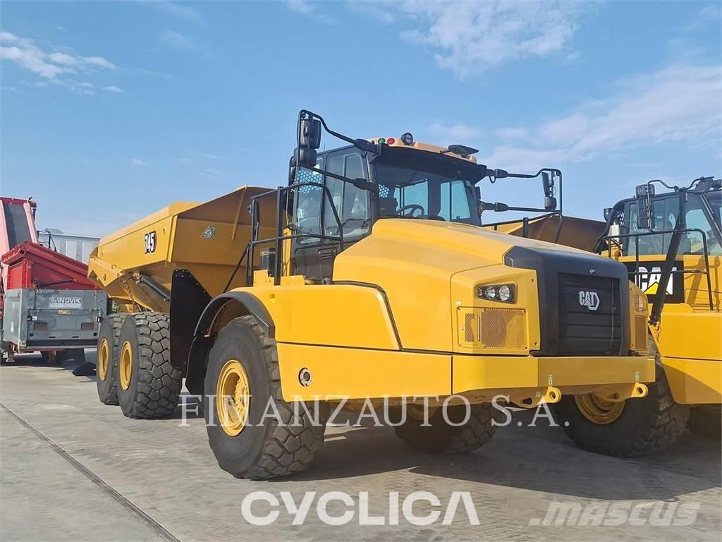 CAT 745 Midjestyrd dumper