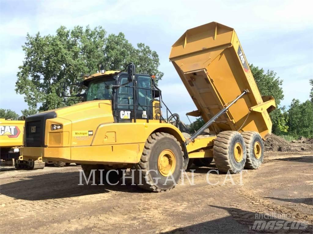 CAT 745 T Midjestyrd dumper