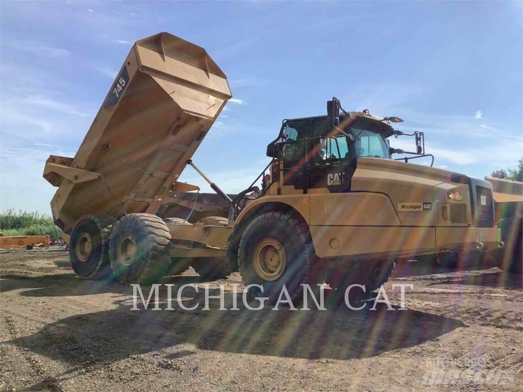 CAT 745 T Midjestyrd dumper