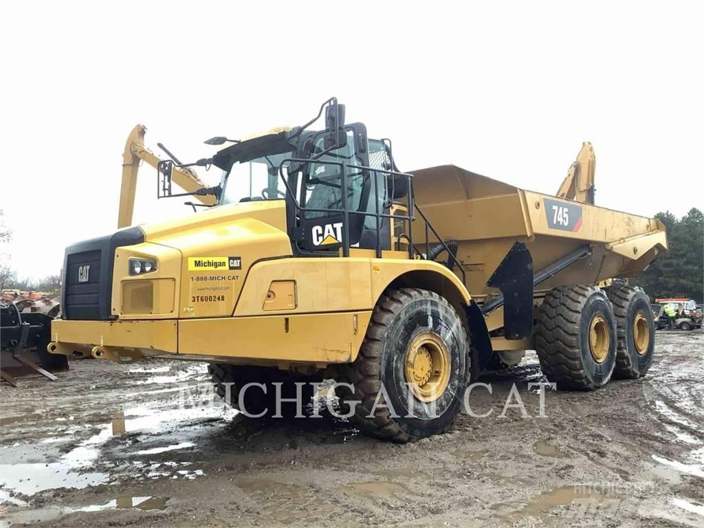 CAT 745 T Midjestyrd dumper