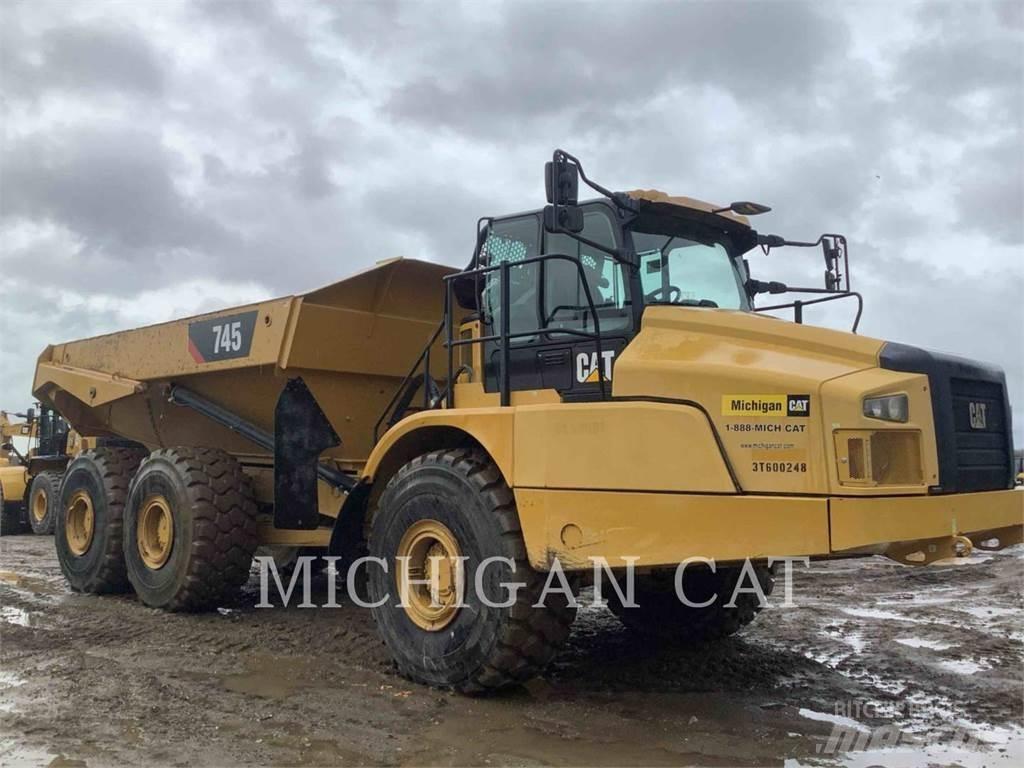 CAT 745 T Midjestyrd dumper