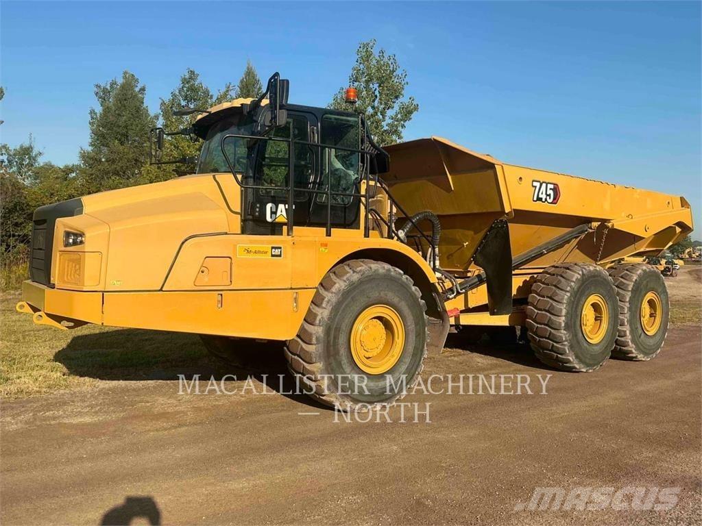 CAT 745 T Midjestyrd dumper