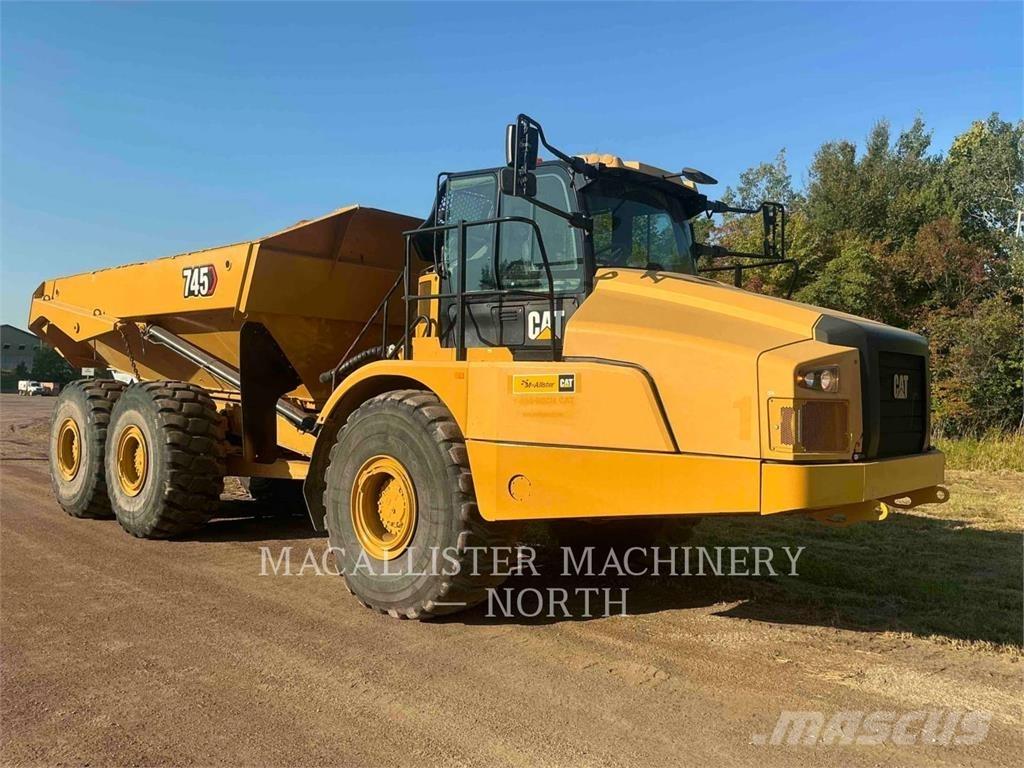 CAT 745 T Midjestyrd dumper