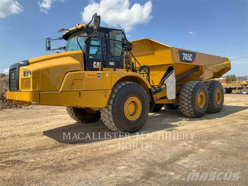 CAT 745 T Midjestyrd dumper