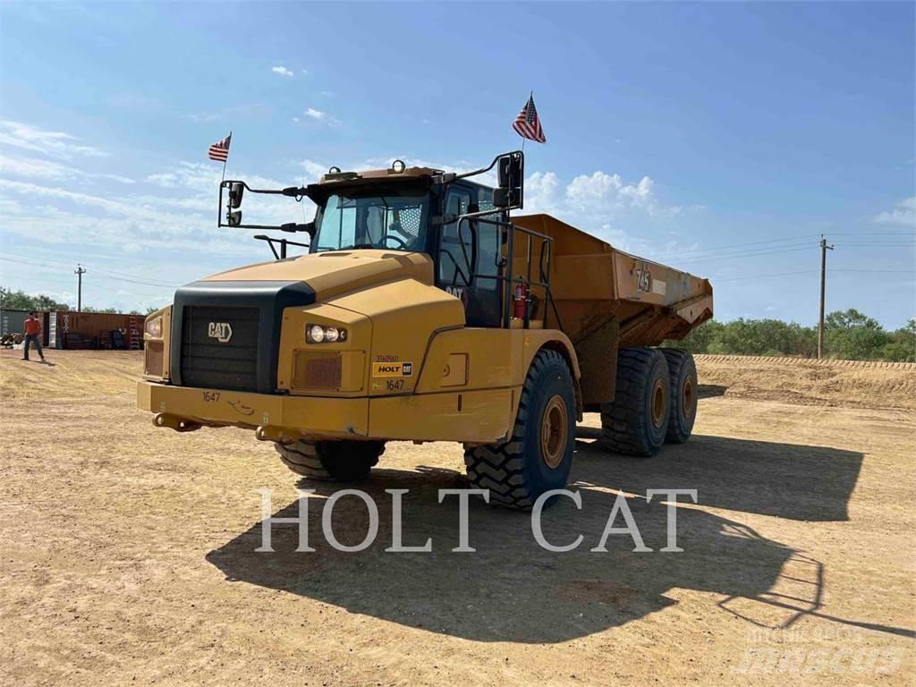 CAT 74504 Midjestyrd dumper