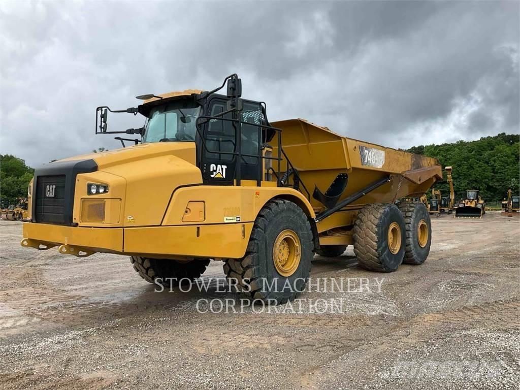 CAT 74504 Midjestyrd dumper