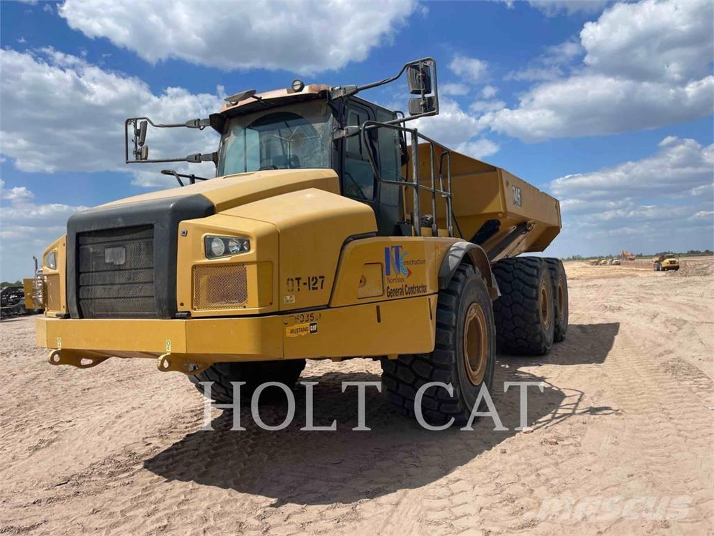 CAT 74504 Midjestyrd dumper
