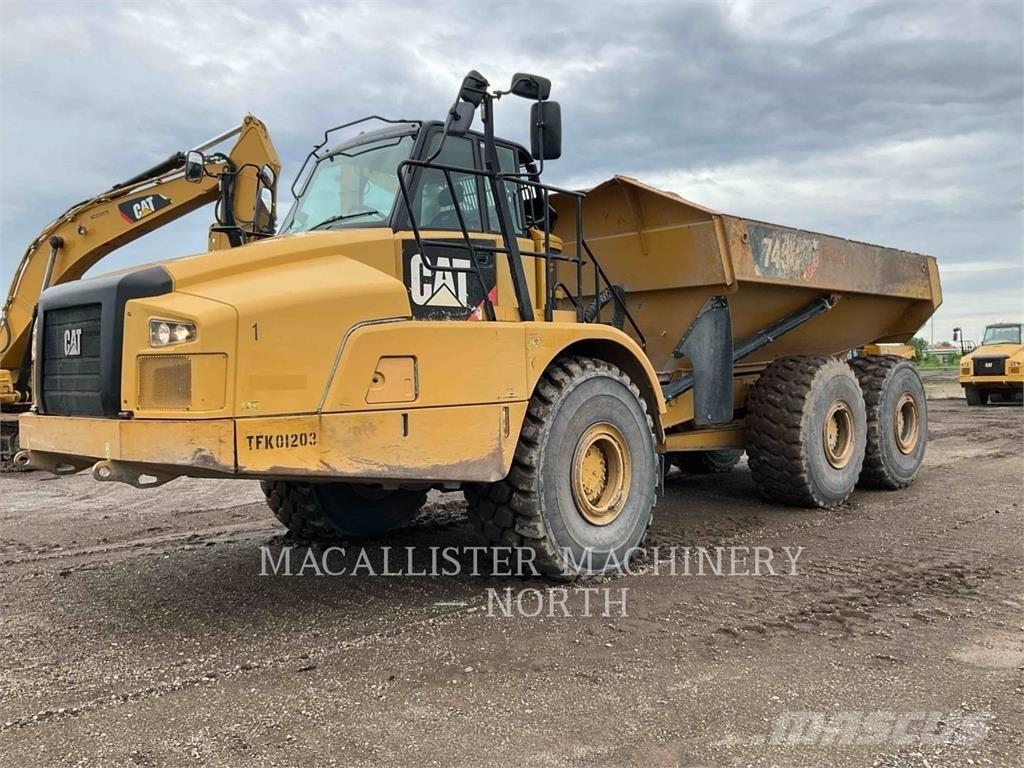 CAT 745C Midjestyrd dumper