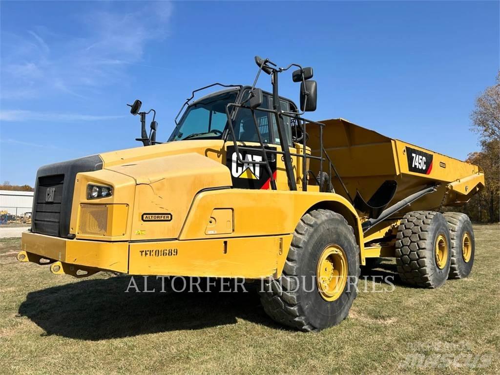 CAT 745C Midjestyrd dumper