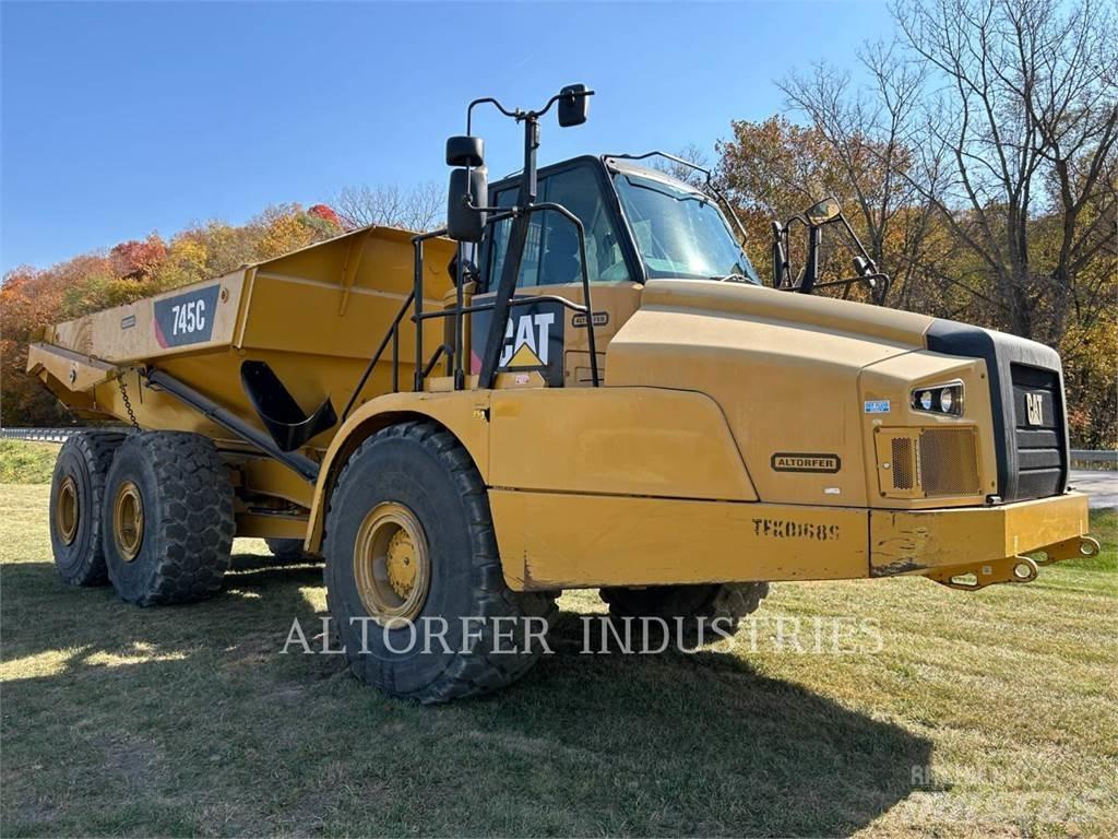 CAT 745C Midjestyrd dumper