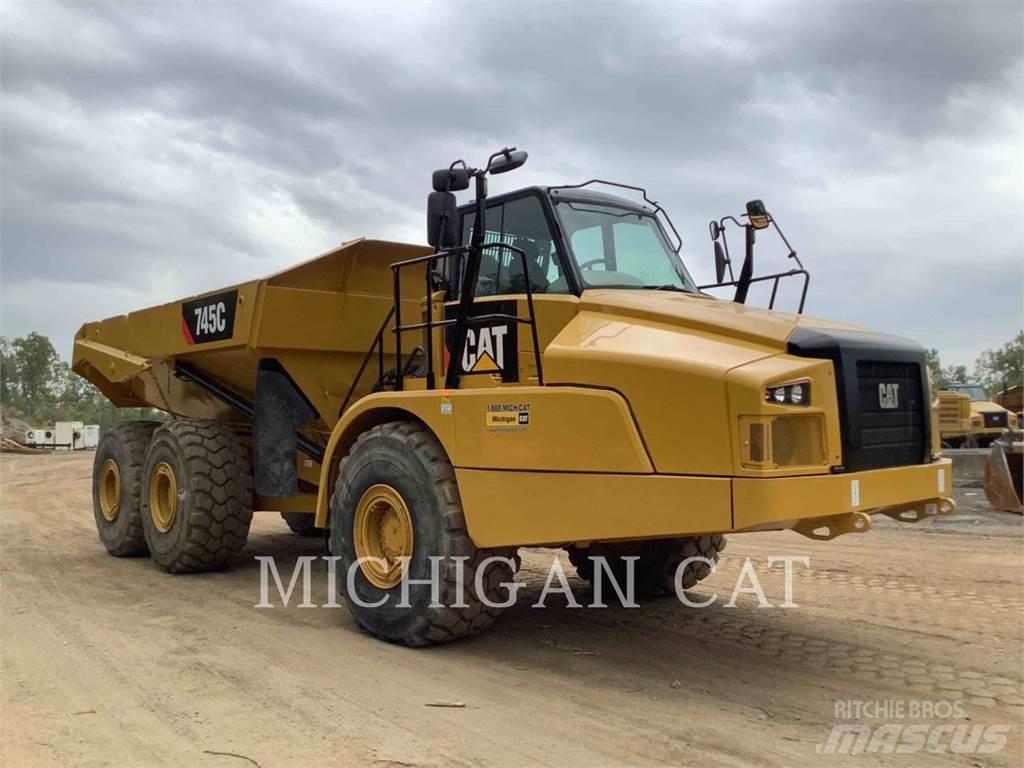 CAT 745C T Midjestyrd dumper