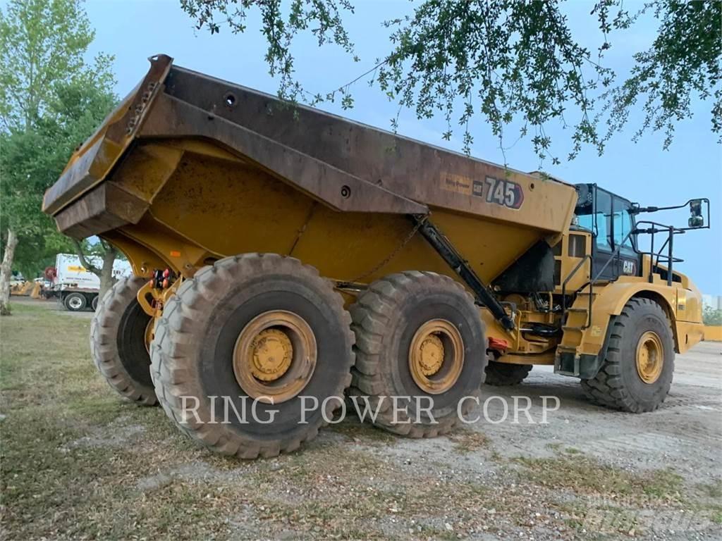 CAT 745TG Midjestyrd dumper