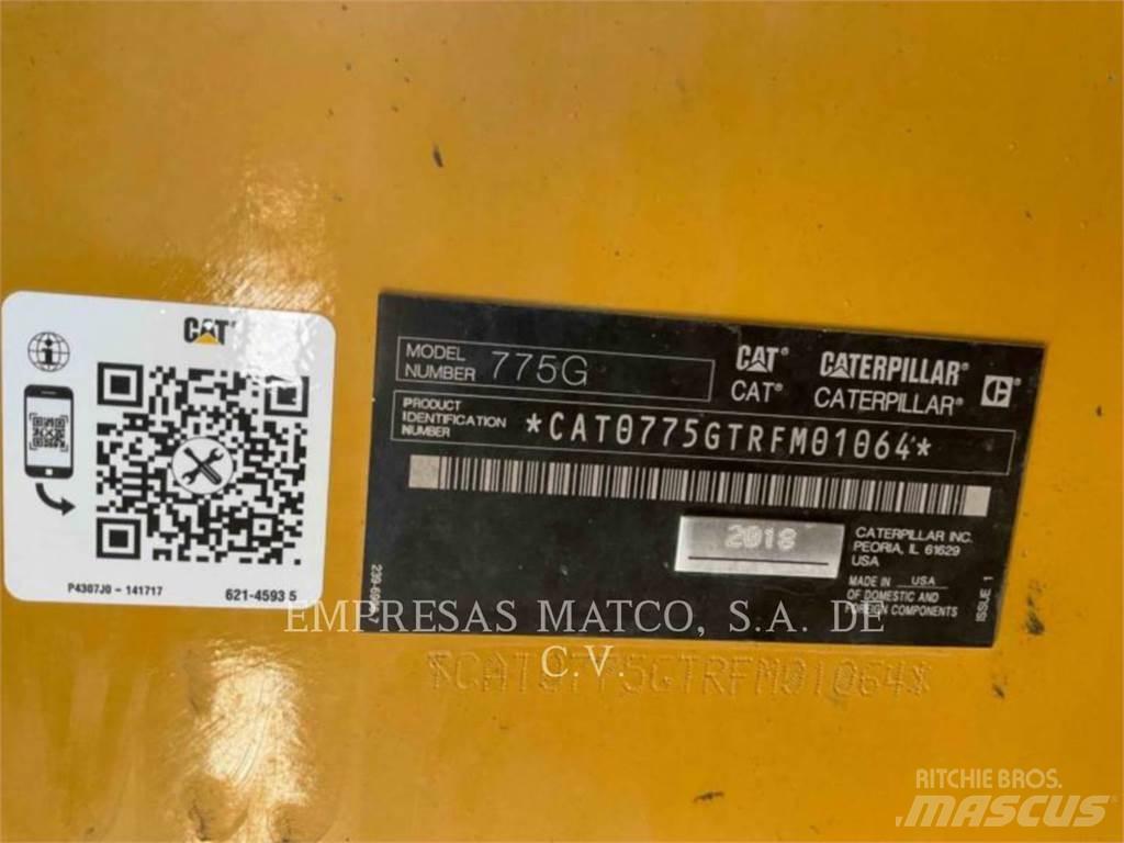 CAT 775GLRC Midjestyrd dumper
