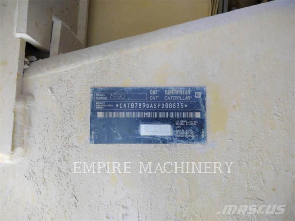 CAT 789D Midjestyrd dumper