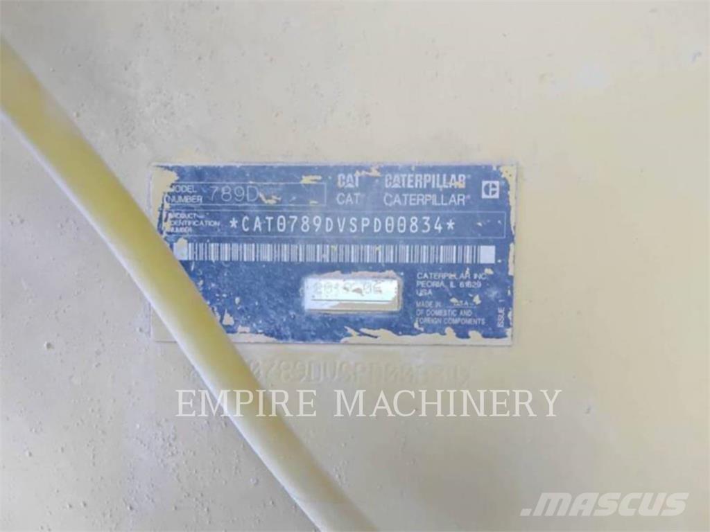 CAT 789D Midjestyrd dumper