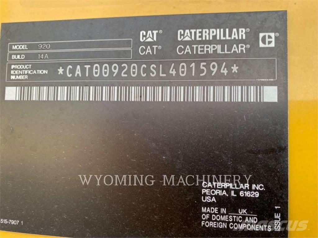 CAT 920 Hjullastare
