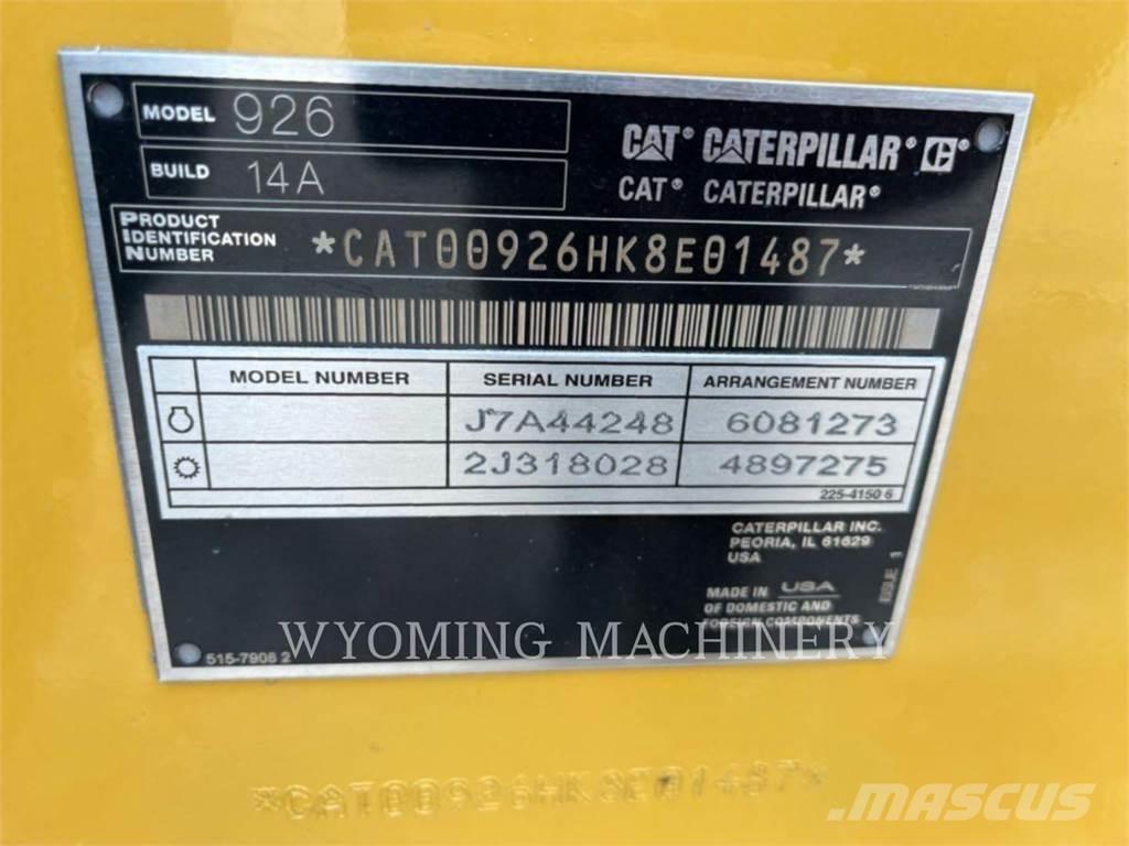 CAT 926 Hjullastare