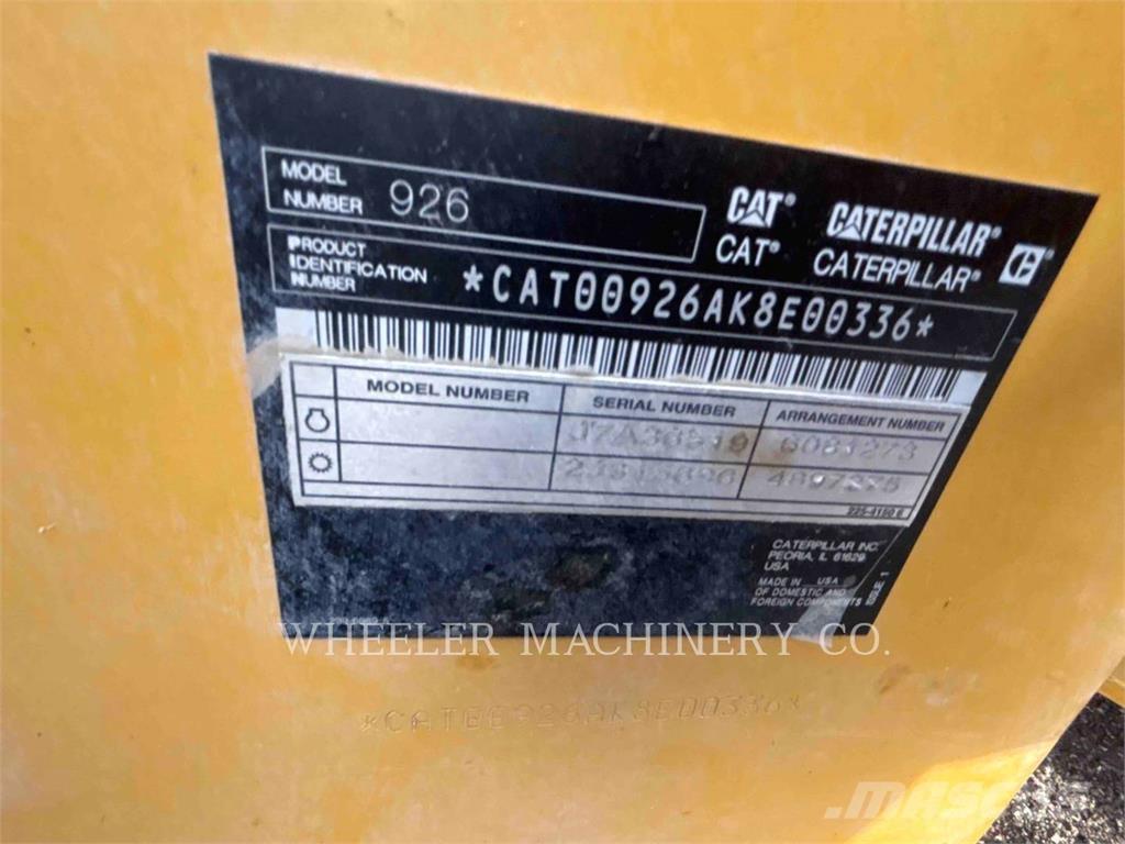 CAT 926 QC Hjullastare