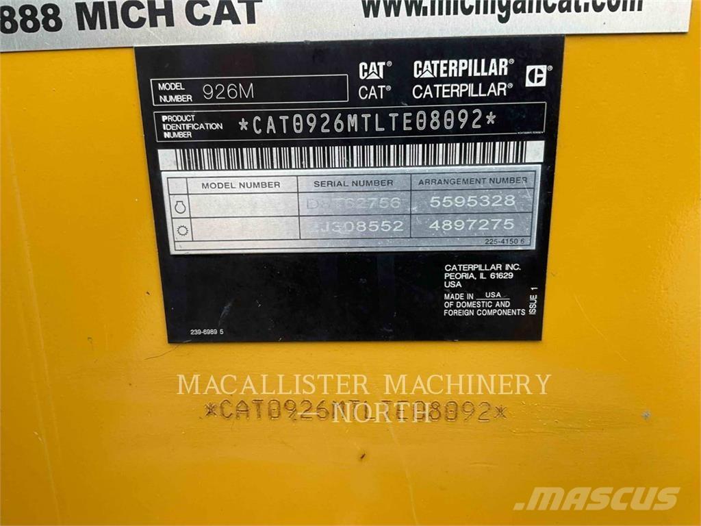 CAT 926M RQ Hjullastare