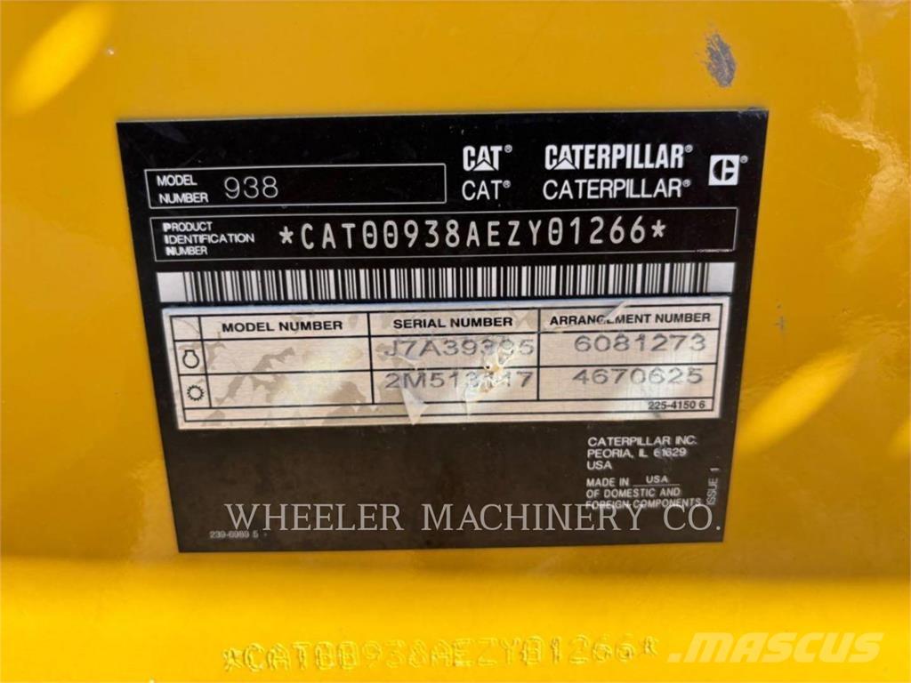 CAT 938 QC Hjullastare