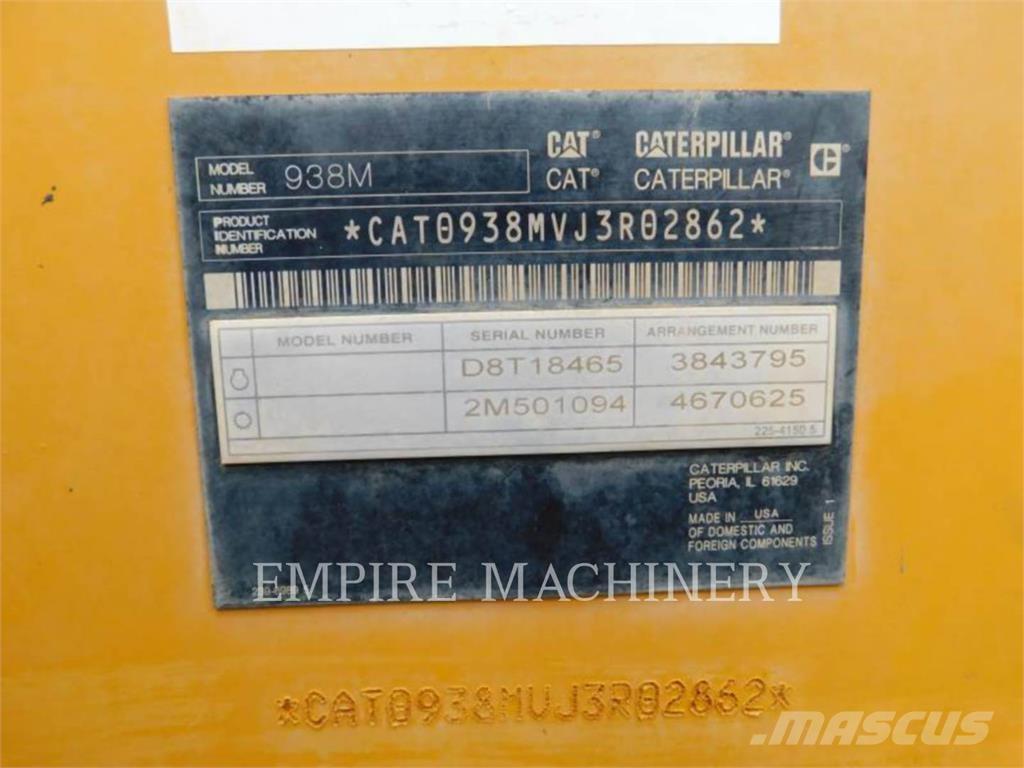 CAT 938M FC Hjullastare