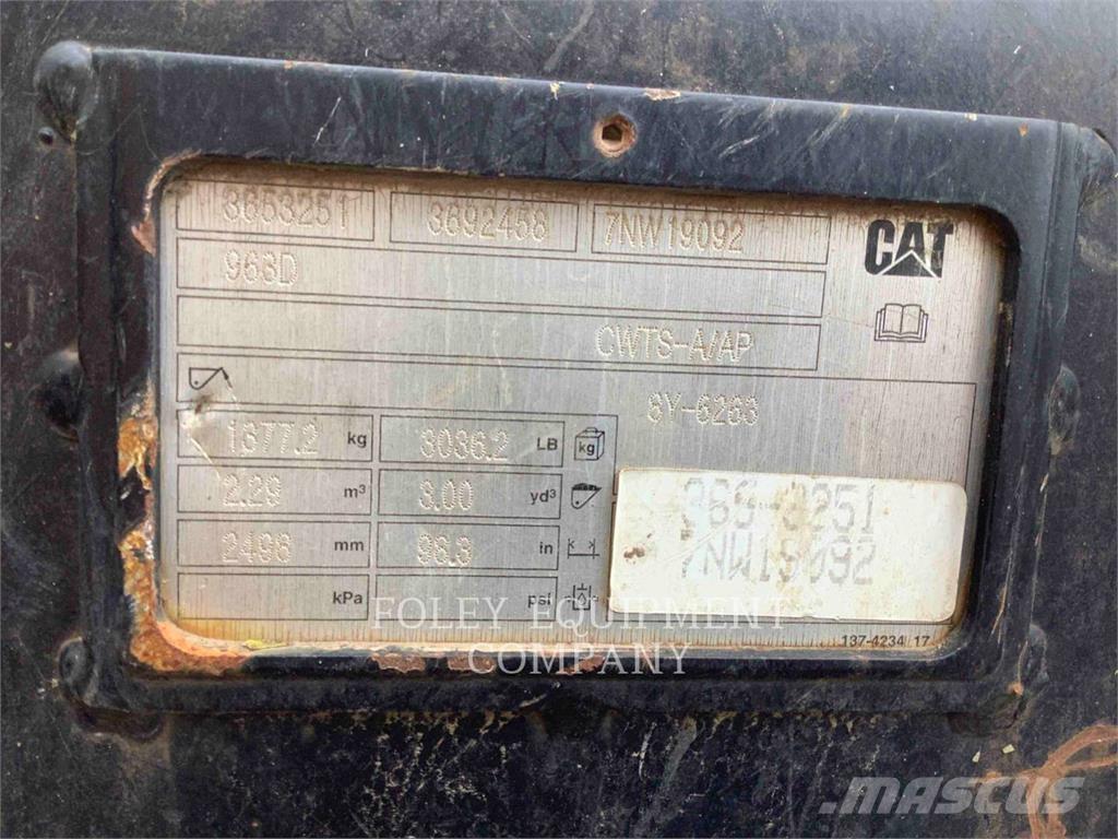 CAT 963K Bandlastare