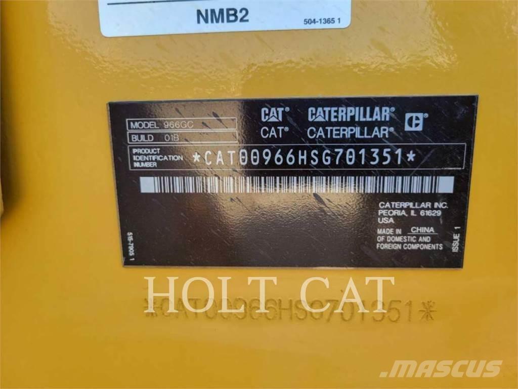 CAT 966GC QC Hjullastare