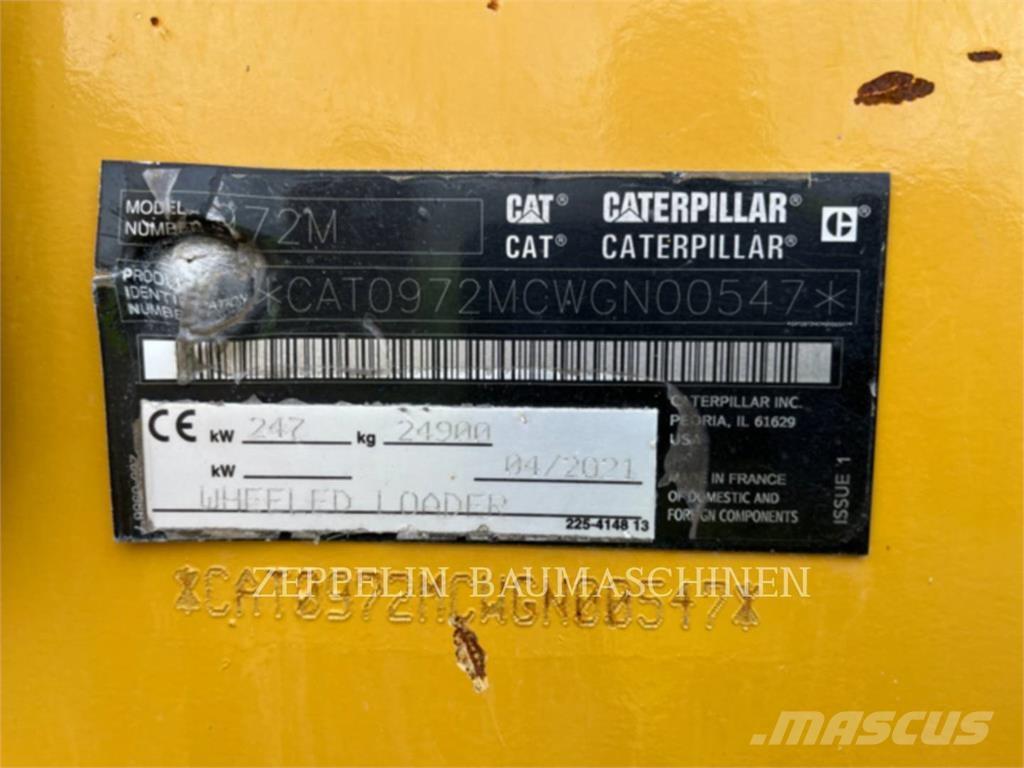 CAT 972M Hjullastare